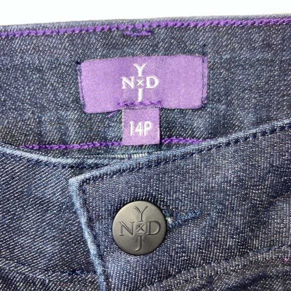 NYDJ Ankle Jeans Dark Wash NWT Size 14P - Picture 5 of 11